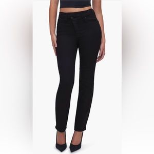 EUC - Good American - Good Classic Crossover Waist - Never Fade - size 10/30